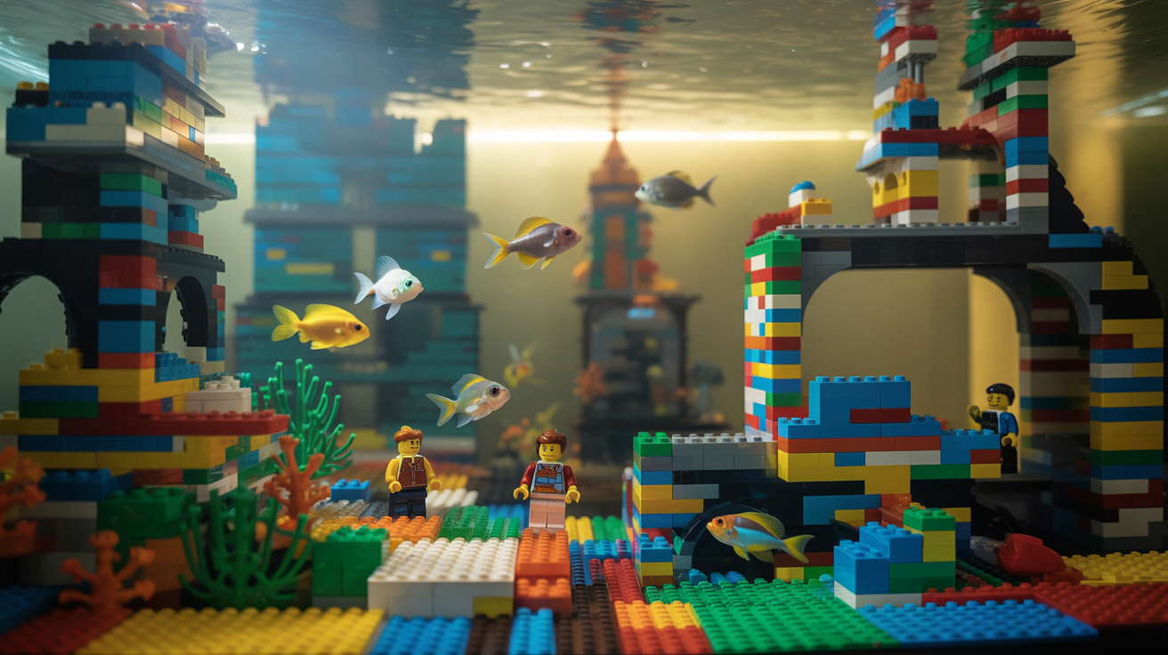 unique Lego Block Scenes