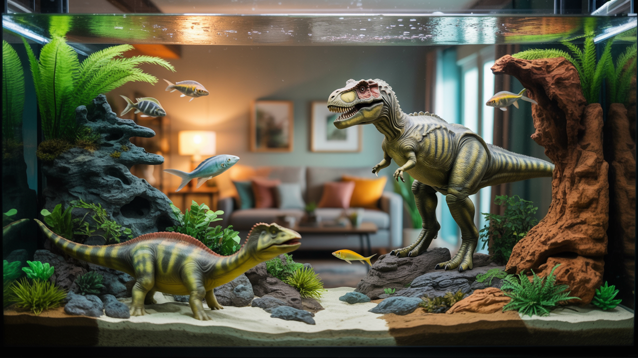 Dinosaur-Themed Tank