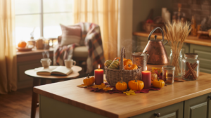 Fall Reading Nook Corner