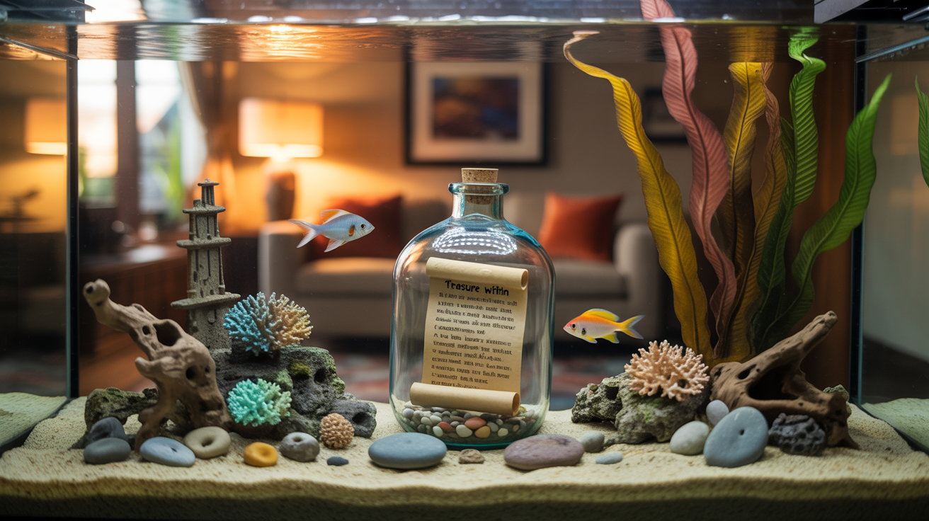 Underwater Message in a Bottle