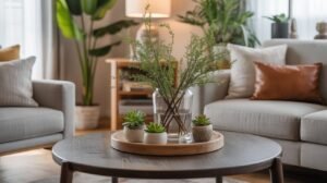 Bring in Fresh or Faux Greenery