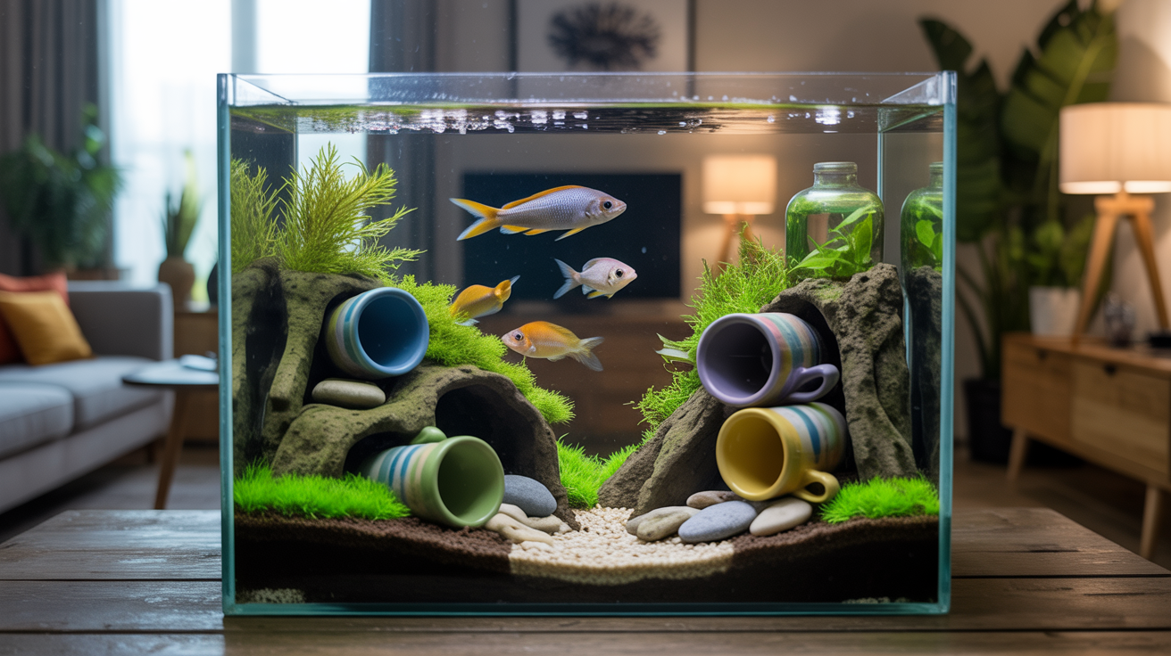 DIY Fish Tank Decoration Items