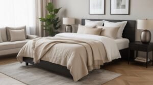 Create Contrast with Light Bedding