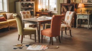 Reupholstered Dining Chairs