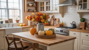 Choosing a Fall Color Palette for Your Kitchen Island