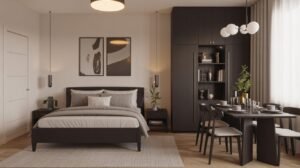 Use Black Furniture as Your Anchor