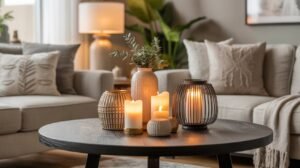 Add Candles for Warmth