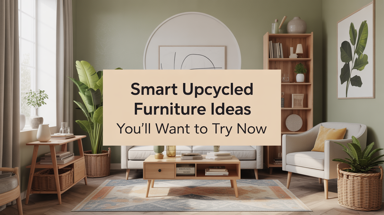 Smart Upcycled Furniture Ideas You’ll Want to Try Now