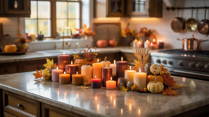 Candle Collection in Fall Scents
