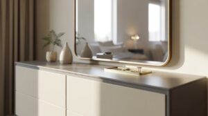 Add a Mirror or Artwork Above