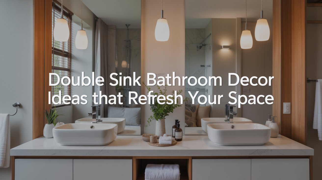 Double Sink Bathroom Decor Ideas That Refresh Your Space